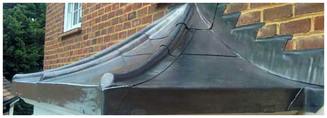 Example of a Lead Roof Lead Roofing